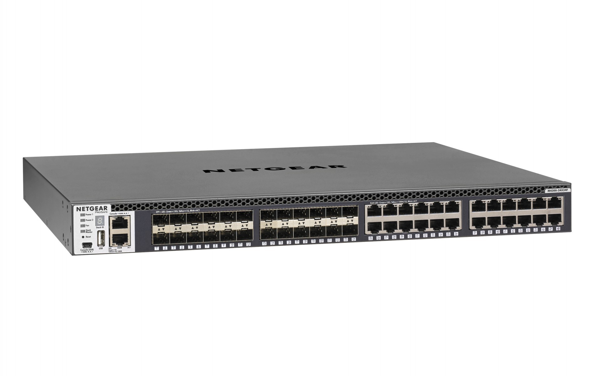 NETGEAR M4300-24X24F Gestionado L2/L3/L4 10G Ethernet XSM4348S-100NES