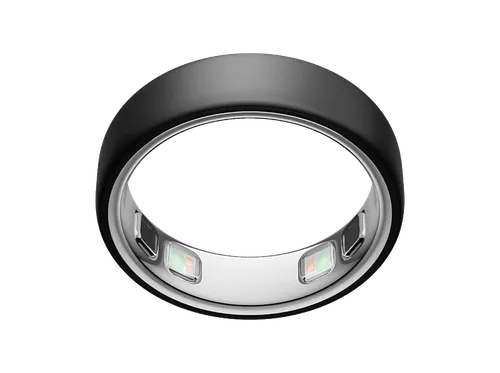 Anillo inteligente - Oura Ring 5, Talla 13, Hasta 9 días autonomía, Bluetooth, 50 métricas de salud, Titanio, Stealth