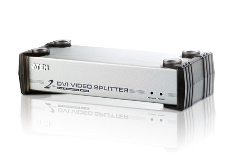 Distribuidor DVI/Audio de 2 puertos - DVI - 2x DVI-I - 1920 VS162-AT-G