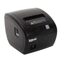 iggual Impresora térmica TP EASY 80 USB+RJ11 negra
