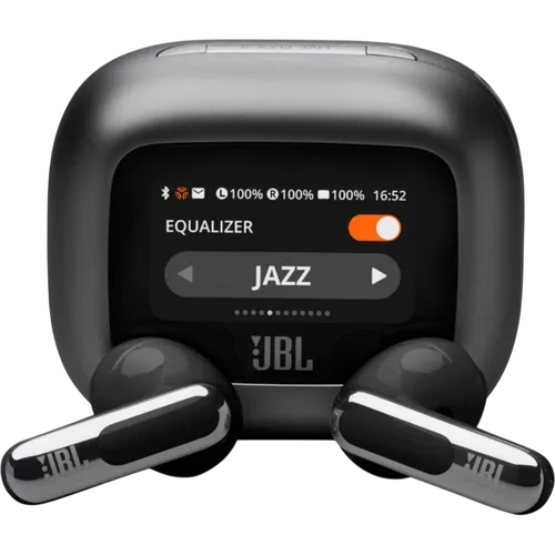 AURICULARES DE BOTON JBL LIVE FLEX 3 BLACK BLUETOOTH