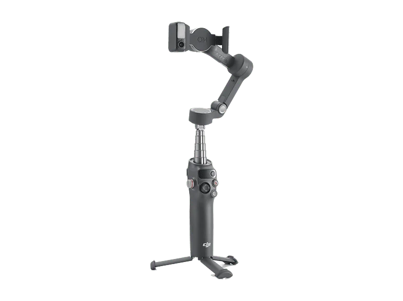 Gimbal - DJI Osmo Mobile 8, Seguimiento Inteligente, Brazo extensible y Trípode, Autonomía hasta 10h, Para smartphones, Bluetooth, Negro
