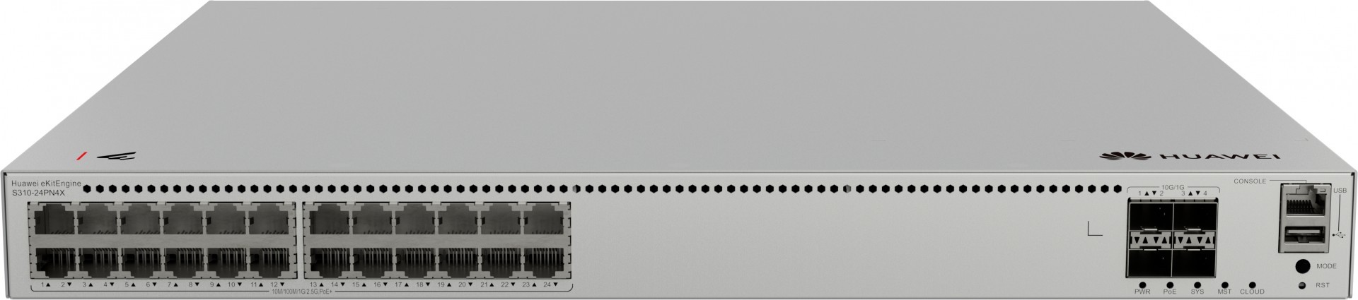 HUAWEI eKit S310 Series S310-24PN4X Gestionado L2+ 2.5G 98012534