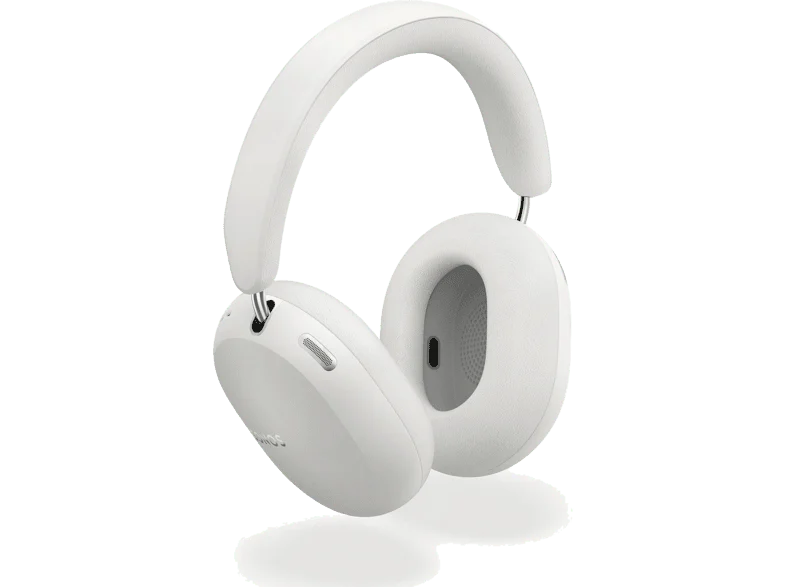 Auriculares inalámbricos - Sonos Ace Ultra, Cancelación activa de ruido, 35 h Autonomía, Bluetooth, WiFi, Blanco