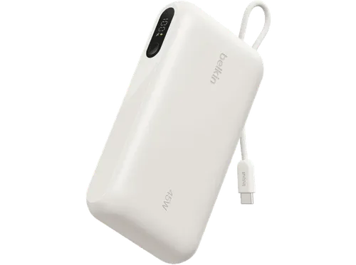Powerbank - Belkin BPB030HQSA, 20000 mAh, 45W, USB-C, y USB Tipo-A, Arena
