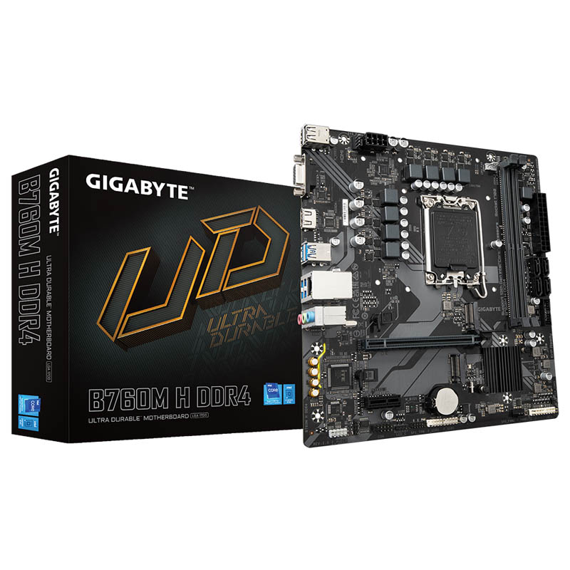 Gigabyte B760M H D4 Socket 1700