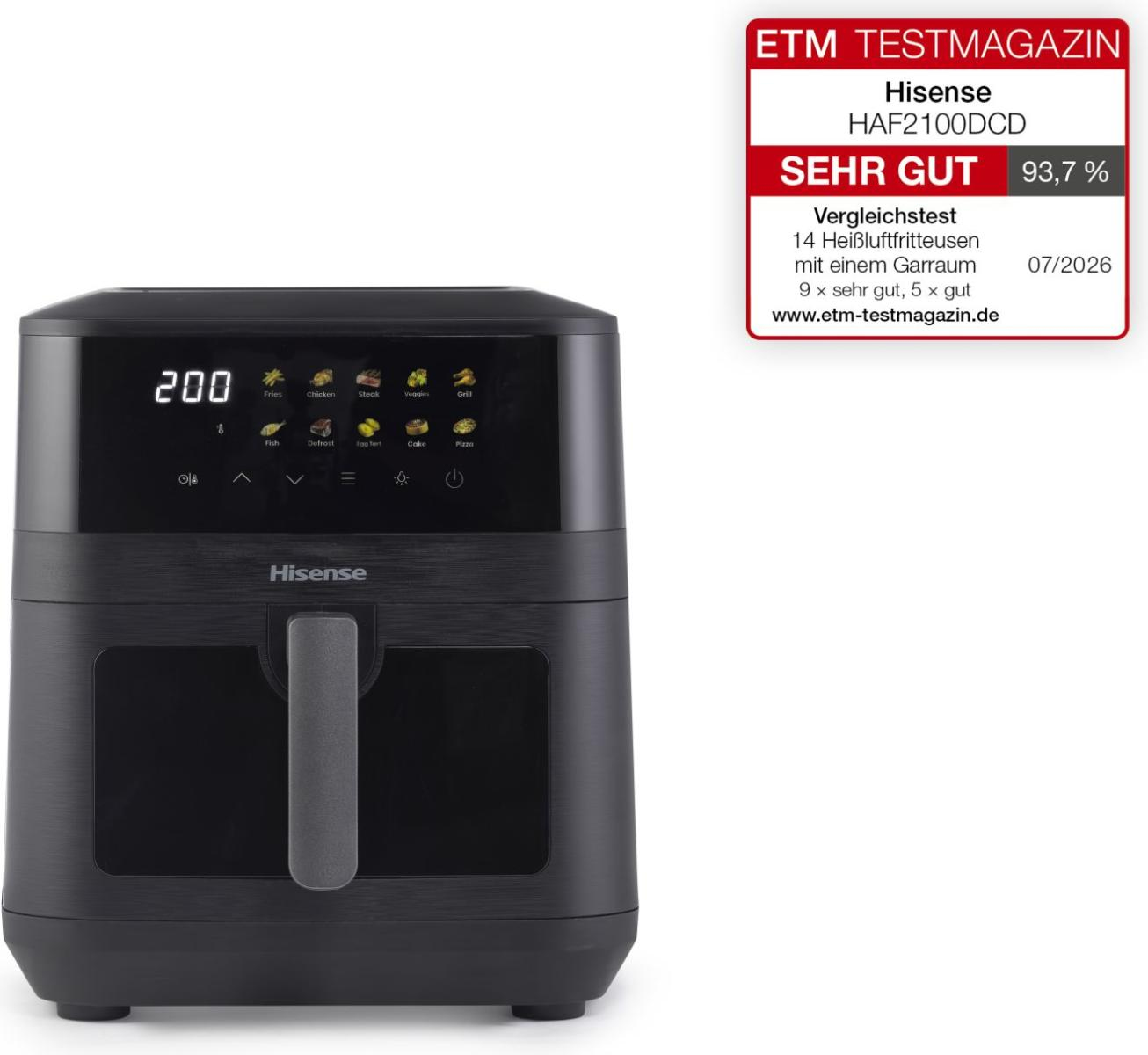 FREIDORA DE AIRE 7 7L DUAL HEATING