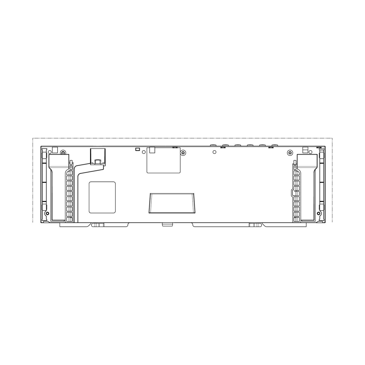 Electrolux panel mandos, gris 140026611016