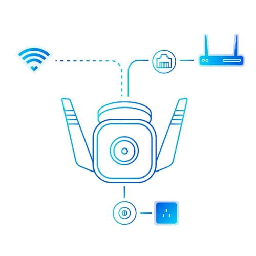 TP-Link Tapo TC65 cámara de vigilancia Bala (forma) Cámara de TC65: imagen 3