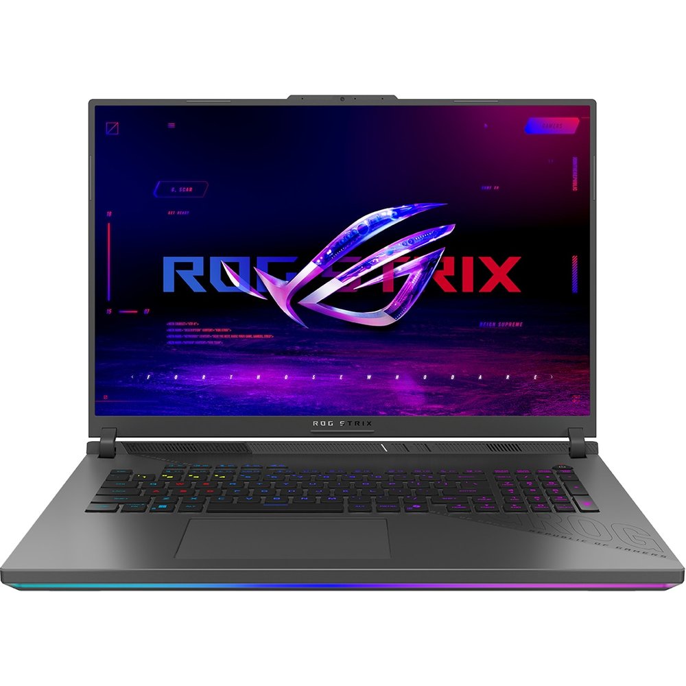 Asus - Portátil Gaming ASUS ROG Strix G18 G814PP-S8055, Ryzen 9-8940HX, 32GB, 1TB SSD, Nvidia GeForce RTX 5070 8GB, 18", Sin Sistema Operativo.