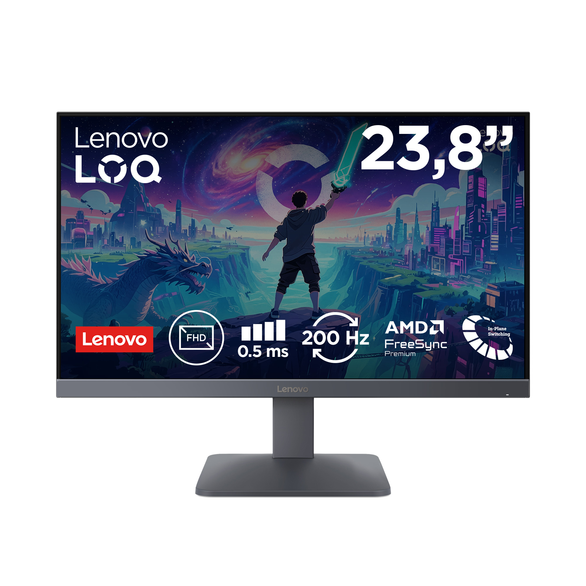 LENOVO LOQ 24-10 Monitor LOQ 23.8" LED IPS Full HD HDMI