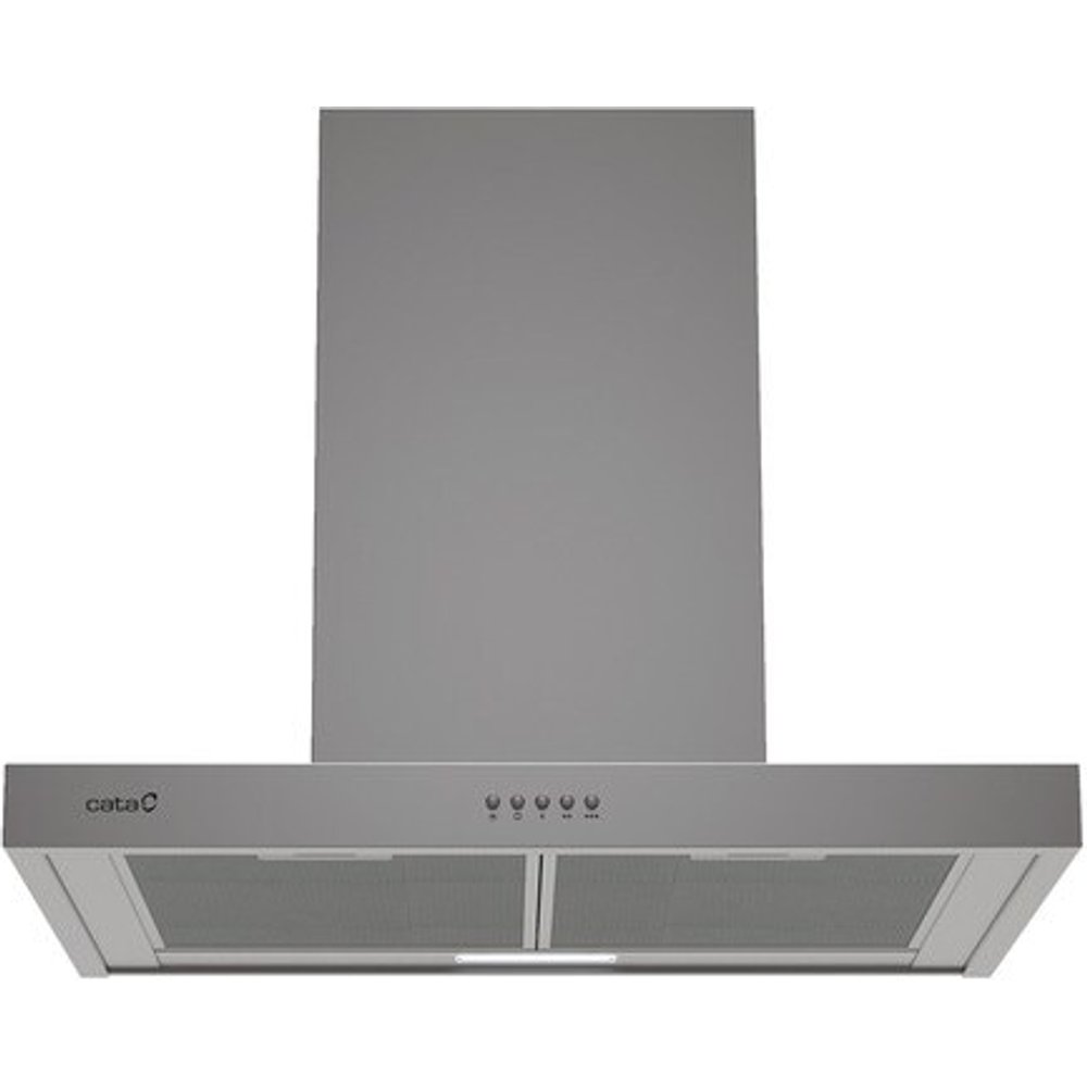 Campana decorativa - Cata S PLUS 6010 X, 3 Velocidades, 637 m³/h, 60 cm, Inox
