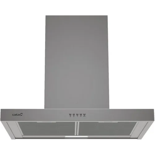 Campana decorativa - Cata S PLUS 6010 X, 3 Velocidades, 637 m³/h, 60 cm, Inox
