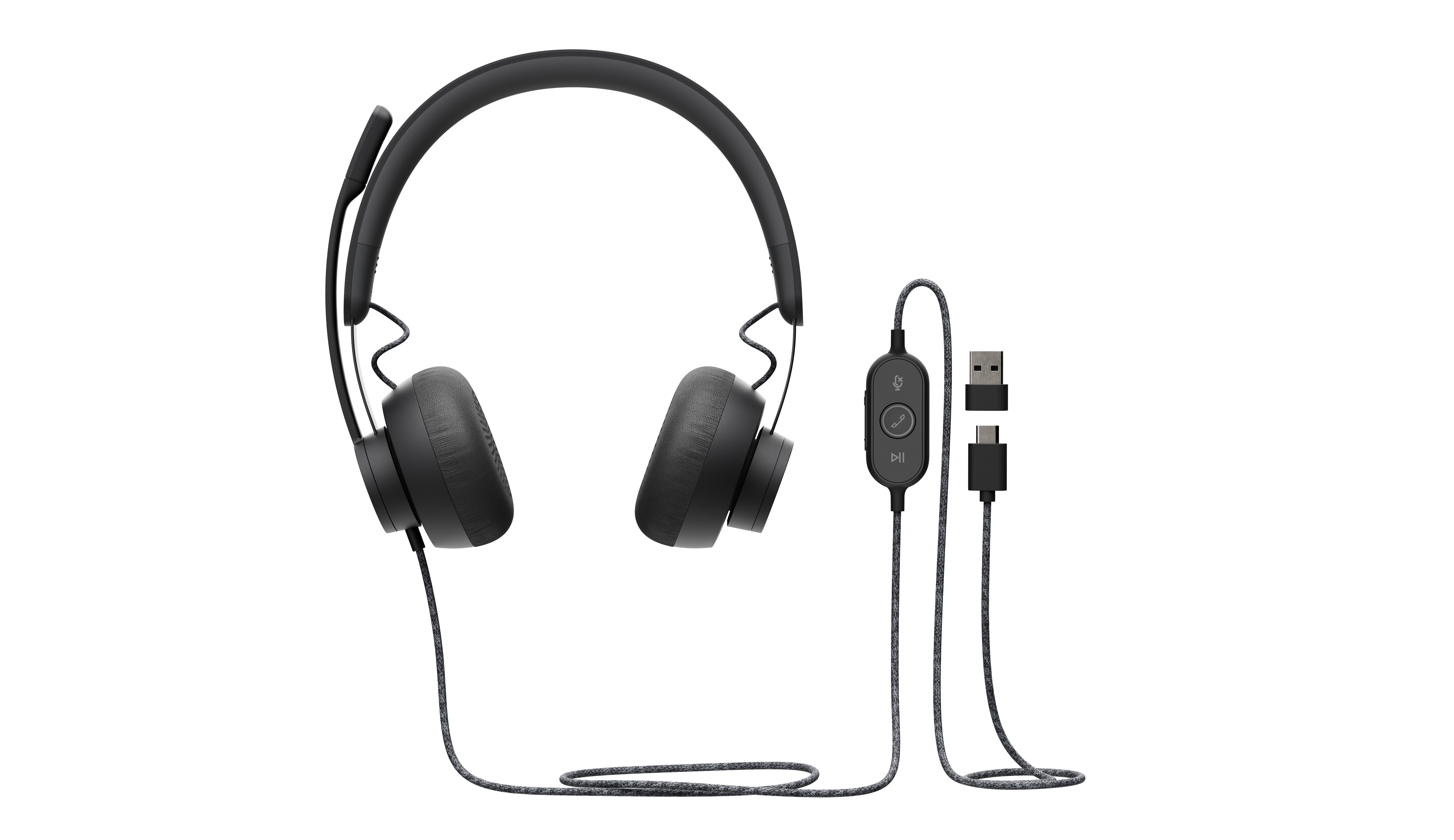 Logitech Zone Wired UC Auriculares Alámbrico Diadema 981-000875
