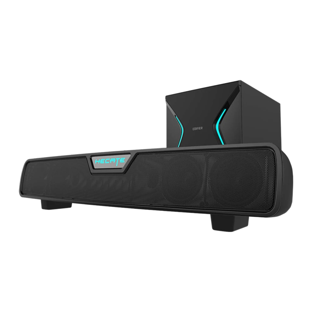 Barra de Sonido Edifier G7000 2.1 Subwoofer Inalámbrico 5.8GHz 86W Bluetooth