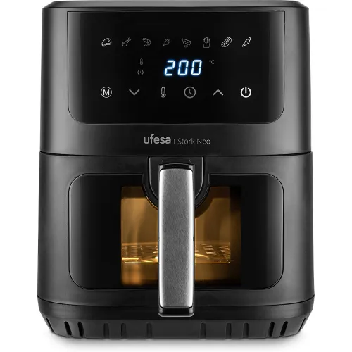 Ufesa - Freidora de aire Ufesa Stork Neo con 8 programas preestablecidos.