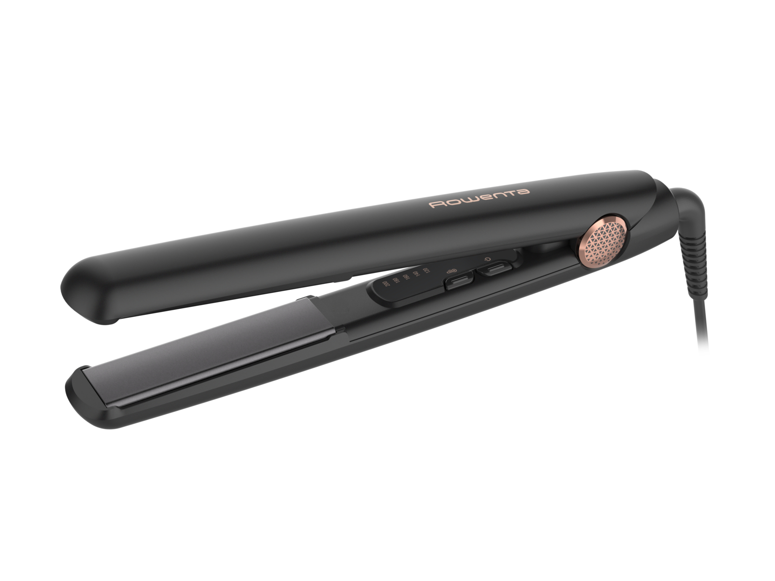 Plancha de pelo Rowenta Ultimate Experience SF8210F0 LED Negro/Cobre