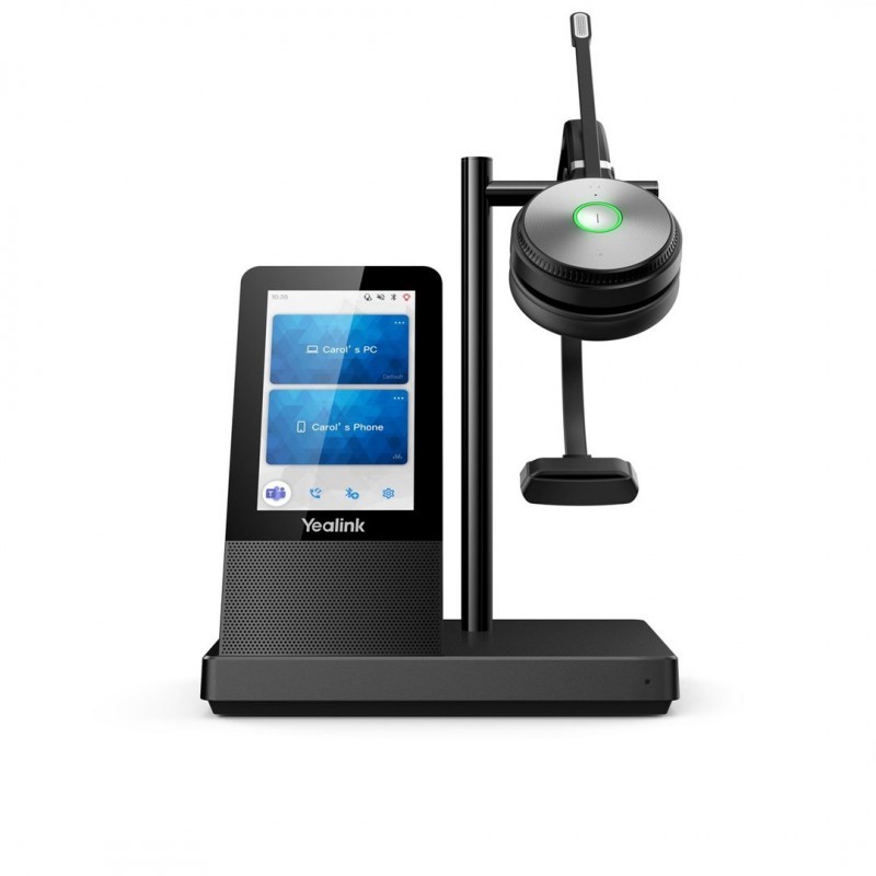 Yealink Auricular DECT Inalámbrico WH66 Mono UC WH66_MONO_UC