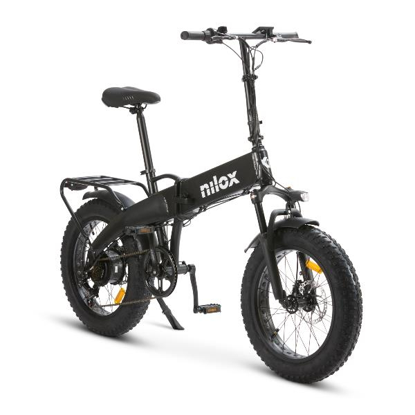 Nilox eBike X10 13000M Ah Suspensión Delantera Plegable Negro