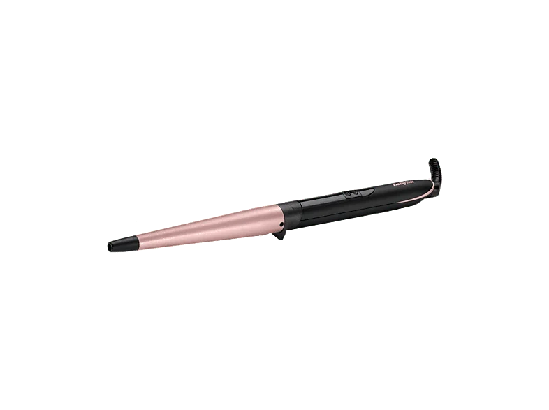 Moldeador - BaByliss C454E, 6 Ajustes de Temperatura, Hasta 210°C, De 13 a 25mm, Negro/Rosa