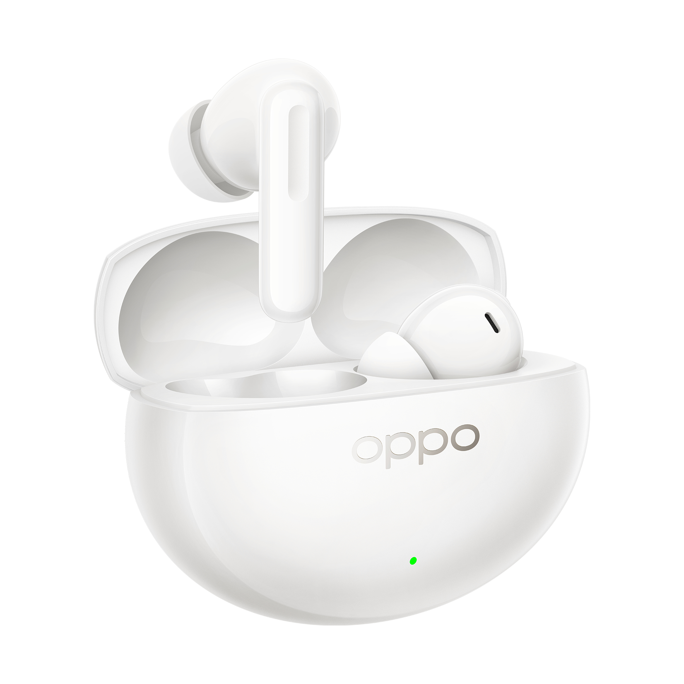 Auriculares True Wireless - OPPO Enco Air5 Pro, Autonomía 13h + 54h, Cancelación de ruido activo (ANC), Pearl White
