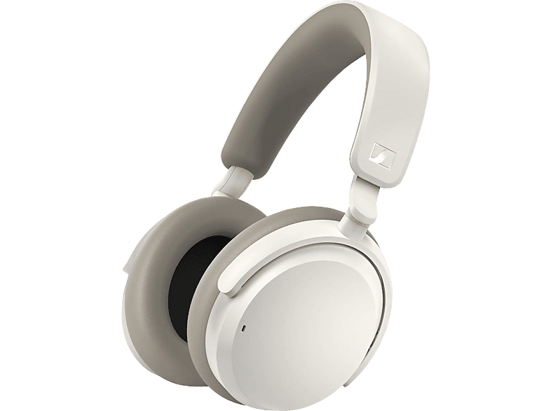 Auriculares inalámbricos - Sennheiser Accentum, Cancelación ruido híbrida, Autonomía 50h, Carga rápida, Blanco
