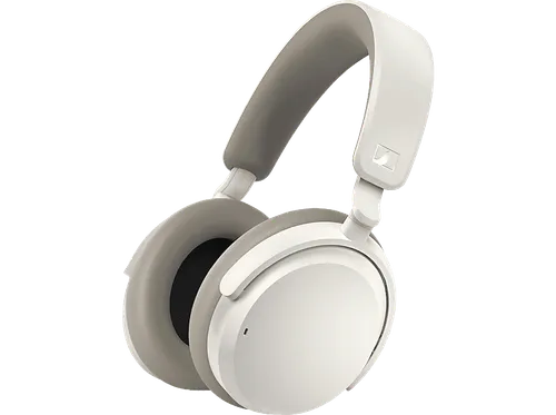 Auriculares inalámbricos - Sennheiser Accentum, Cancelación ruido híbrida, Autonomía 50h, Carga rápida, Blanco