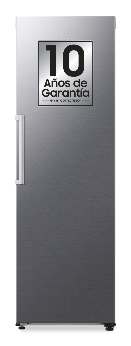 Frigorífico una puerta - Samsung RR40H39GETEF, No frost, 185.8 cm, 387 l, Inox