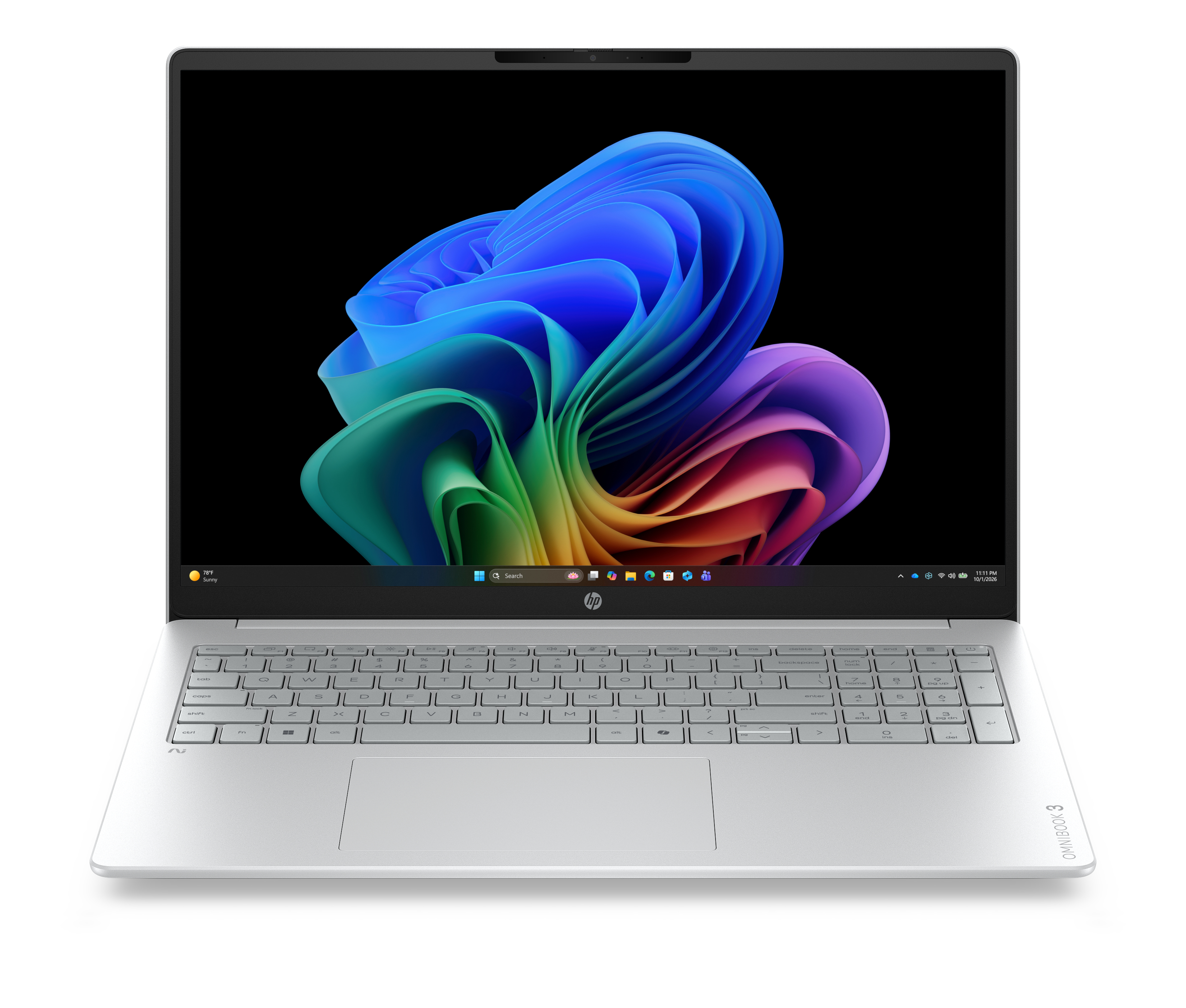 Portátil - HP OmniBook 3 Next Gen AI 16-bz0002nsx Copilot+PC, 16"2K, Snapdragon® X X1-26-100, 45 TOPS, 16 GB RAM, 512 SSD, W11 Home, Sin cargador