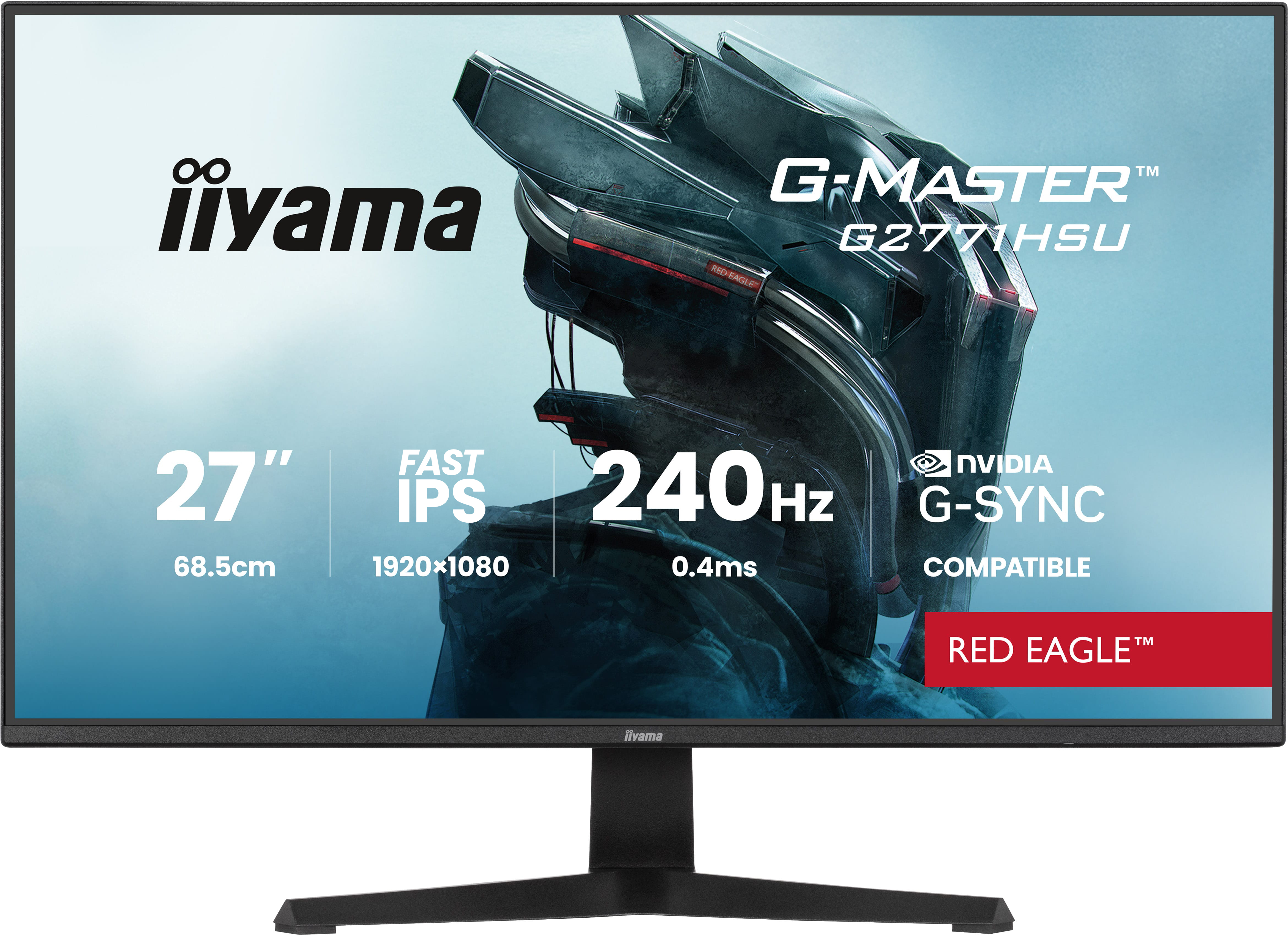 iiyama G-MASTER G2771HSU-B1 pantalla para PC 68,6 cm (27") G2771HSU-B1
